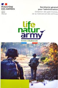 Visuel d'un kakémono du LIFE NaturArmy